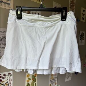 Lululemon White Skirt